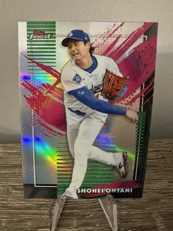 2026 Topps Finest Shohei Ohtani Rare Refractor SP #250 Dodgers - Image 1