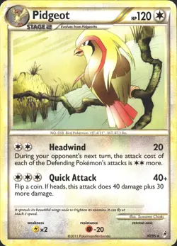 Pidgeot 30/95 Call of Legends Rare MP - Image 1