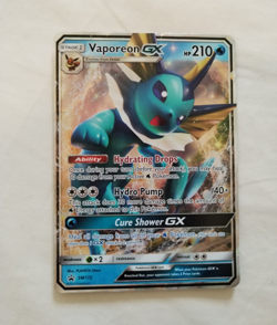 Vaporeon GX SM172 SM Black Star Promos Holo Promo Pokemon TCG Card 210 HP - Image 1