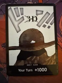 DON!! Card (3D) (Double Pack Set Vol. 8) DON!! Legacy of the Master One Piece NM - Image 1