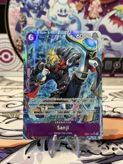 One Piece Sanji OP07-064 SR Alt Art English CCG TCG 500 Years in the Future - Image 1