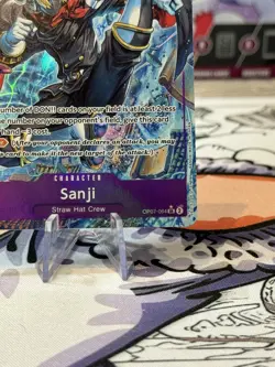 One Piece Sanji OP07-064 SR Alt Art English CCG TCG 500 Years in the Future - Image 3