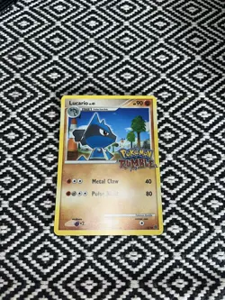Pokemon TCG Lucario 12/16 - Pokemon Rumble 2009 Promo - Lightly Played (LP) - Image 4