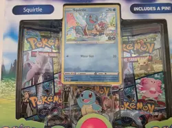 Pokemon TCG: GO Pin Collection Set of 3 Charmander Squirtle Bulbasaur New Sealed - Image 4