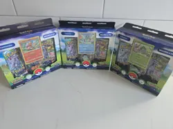 Pokemon TCG: GO Pin Collection Set of 3 Charmander Squirtle Bulbasaur New Sealed - Image 1
