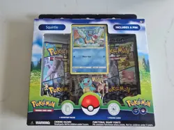 Pokemon TCG: GO Pin Collection Set of 3 Charmander Squirtle Bulbasaur New Sealed - Image 3