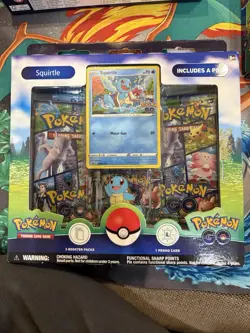 SEALED-POKEMON GO PIN COLLECTION BOX x3-CHARMANDER-BULBASAUR-SQUIRTLE-W/SHIPPING - Image 4
