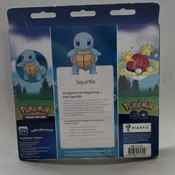 Pokemon GO Squirtle Pin Collection Box Promo Booster English Sealed - Image 4