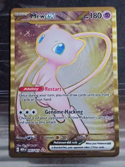 Mew ex - (151 Metal Card) 205/165 Sv: Scarlet & Violet 151 Regular - Image 1