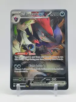 N's Zoroark EX Special Illustration Rare Card 185/159 Sv09: Journey Together - Image 1