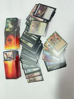 Magic The Gathering Cards Lot Mixed Rare Mythic Common Dupes MTG 2018 2019 2020 - Image 1