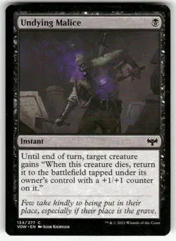 UNDYING MALICE #134 MTG INNISTRAD: CRIMSON VOW COMMON - Image 1
