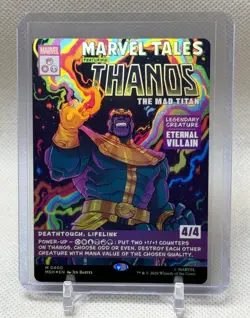 Marvel Super Heroes Thanos The Mad Titan Borderless Foil 0400 - Image 2