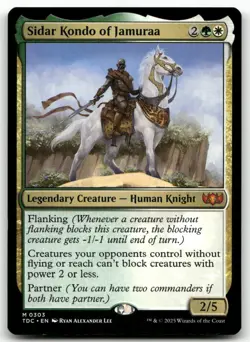Sidar Kondo of Jamuraa #303 (NM) Tarkir Dragonstorm TDC Magic MTG - Image 1