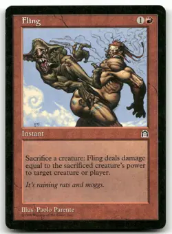 Fling (LP) Stronghold STH Magic MTG - Image 1