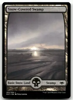 Snow-Covered Swamp #252 (NM) Modern Horizons MH1 Magic MTG - Image 1