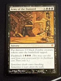 1x Army of the Damned (87) Innistrad LP MTG Magic the Gathering x1 MKE - Image 1