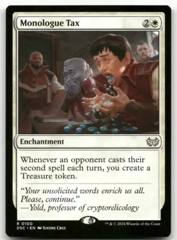 Monologue Tax #100 (NM) Duskmourn DSC Magic MTG - Image 1
