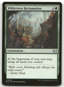 Wilderness Reclamation #205 (NM) Duskmourn DSC Magic MTG - Image 1