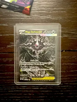 Mega Darkrai ex SIR 116/084 Pitch Black Pokemon TCG English Version Holo - Image 1