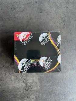 Pokemon TCG: Pitch Black Sealed Booster Box (36 Packs) NEW & SEALED *Side Rip* - Image 1