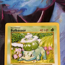 Pokemon TCG Bulbasaur Base Set 44/102 Regular Shadowless WOTC - LP/MP - Image 3