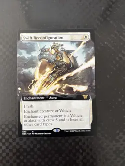 Swift Reconfiguration (Extended Art) - Mtg - Commander: Kamigawa: Neon Dynasty - Image 1