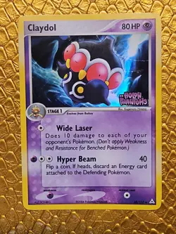 Claydol 38/110 Stamped EX Holon Phantoms Pokemon TCG Reverse Holo NM Minty - Image 1