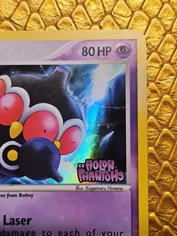 Claydol 38/110 Stamped EX Holon Phantoms Pokemon TCG Reverse Holo NM Minty - Image 3