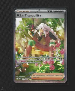 AZ'S TRANQUILITY 120/086 HOLO SPECIAL ILLUSTRATION RARE CHAOS RISING POKEMON NM - Image 1
