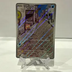 Pokemon Company Slowpoke 204/198 Illustration Rare Holo SV01 Base Set EN 70 HP - Image 1