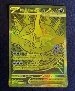 Mega Darkrai EX 120/84 Full Art Foil Rare Pokemon TCG - Image 1