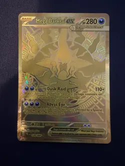 Mega Darkrai EX 120/84 Full Art Foil Rare Pokemon TCG - Image 3
