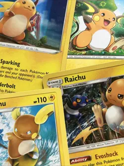 Raichu Lot - Holo & Regular - Near Mint - Pokemon TCG - Image 1