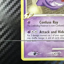 Gengar GL Pokemon 2009 Rising Rivals 40/111 NM- - Image 4