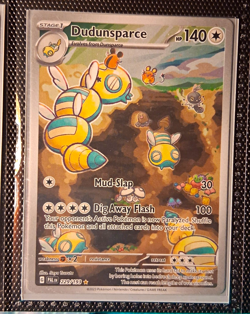 Pokemon TCG Dudunsparce 229/193 Paldea Evolved Illus Rare Full Art Holo EN - Image 1