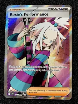 2026 Pokemon TCG Roxie's Performance 112/086 Cosmic Eclipse Holo Full Art UR EN - Image 3