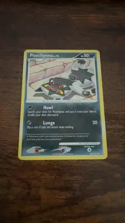 Poochyena 86/127 Common Platinum Pokemon Moderately Played - Image 1