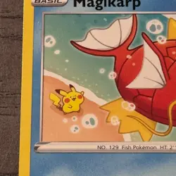 Pokemon Magikarp SWSH 02: Rebel Clash #039/192 Common NM Pikachu cameo - Image 2