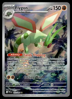 FLYGON - 101/094 Illustration Rare Phantasmal Flames Pokemon NM - Image 1