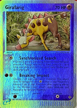 Pokemon TCG - Girafarig - 16/97 - Holo - Rare - EX Dragon [Lightly Played] - Image 1