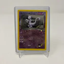 Nintendo Rocket's Mewtwo Best of Game Promo Holo #8 70 HP 2003 English - Image 1