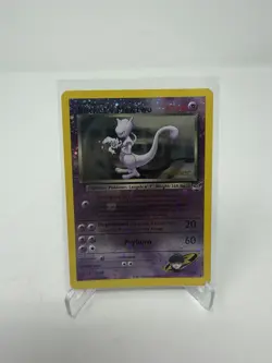 Nintendo Rocket's Mewtwo Best of Game Promo Holo #8 70 HP 2003 English - Image 3