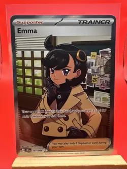 Emma 107/086 Full Art Double Ultra Rare Pokemon Chaos Rising ME04 - Image 1