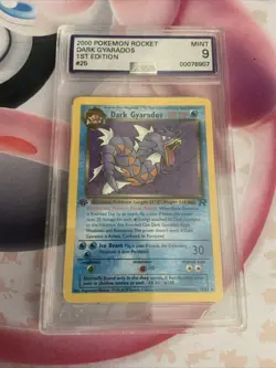 AGS 9 - Pokemon Card - Team Rocket 25/82 - DARK GYARADOS 1st Edition* -MINT - Image 1