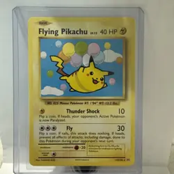 Pokemon TCG Flying Pikachu Card Evolutions 110/108, Regular Secret Rare - Image 1