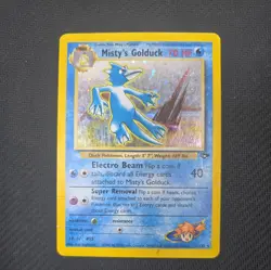 Misty's Golduck 12/132 Holo Rare Gym Challenge Pokemon Card - HP - Image 1