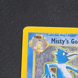 Misty's Golduck 12/132 Holo Rare Gym Challenge Pokemon Card - HP - Image 4