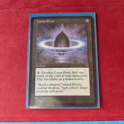 x1 MTG Magic the Gathering Lotus Petal Tempest MP - Image 1