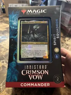 MTG Magic Spirit Squadron Commander Crimson Vow Deck Factory Sealed - Image 1
